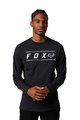 FOX Tricou de ciclism cu mânecă lungă - PINNACLE PREMIUM - negru