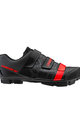GAERNE Pantofi de ciclism - LASER MTB - roșu/negru