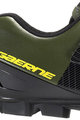 GAERNE Pantofi de ciclism - LASER MTB - verde/negru