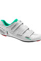 GAERNE Pantofi de ciclism - RECORD LADY  - verde/alb