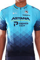 GIORDANA Tricou de ciclism cu mânecă scurtă - ASTANA 2021 VERO PRO - turcoaz