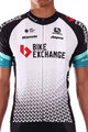 GIORDANA Tricou de ciclism cu mânecă scurtă - BIKE EXCHANGE 2021 - alb/negru
