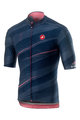 CASTELLI Tricou de ciclism cu mânecă scurtă - GAVIA MORTILO 2019 - albastru/roz
