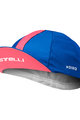 CASTELLI Șapcă de ciclism - GIRO D'ITALIA - roz/albastru