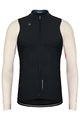 GOBIK Tricou de cilism pentru iarnă cu mânecă lungă - PACER BLEND - albastru/negru/fildeş