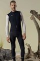 GOBIK Tricou de cilism pentru iarnă cu mânecă lungă - PACER BLEND - albastru/negru/fildeş