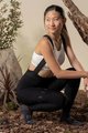 GOBIK Pantaloni de ciclism lungi cu bretele - LIMITED 5.0 K9 LADY - negru