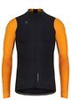 GOBIK Jachetă termoizolantă de ciclism - MIST BLEND - negru/portocaliu