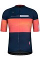 GOBIK Tricou de ciclism cu mânecă scurtă - CX PRO 2.0 - portocaliu/albastru
