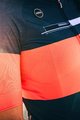 GOBIK Tricou de ciclism cu mânecă scurtă - CX PRO 2.0 - portocaliu/albastru