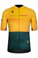GOBIK Tricou de ciclism cu mânecă scurtă - CX PRO 2.0 - galben/verde