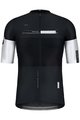 GOBIK Tricou de ciclism cu mânecă scurtă - ATTITUDE 2.0 CITIZEN - alb/negru