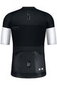 GOBIK Tricou de ciclism cu mânecă scurtă - ATTITUDE 2.0 CITIZEN - alb/negru