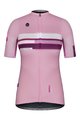 GOBIK Tricou de ciclism cu mânecă scurtă - STARK LAVENDER LADY - roz/mov/bordo