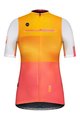 GOBIK Tricou de ciclism cu mânecă scurtă - STARK MANGO LADY - portocaliu/alb