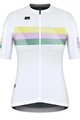 GOBIK Tricou de ciclism cu mânecă scurtă - ATTITUDE 2.0 LADY - mov/verde/alb/galben