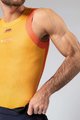 GOBIK Tricou de ciclism fără mâneci - SECOND SKIN - portocaliu/galben