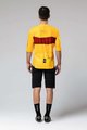 GOBIK Tricou de ciclism cu mânecă scurtă - VOLT - galben
