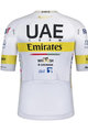 GOBIK Tricou de ciclism cu mânecă scurtă - UAE 2021 INFINITY - galben/alb