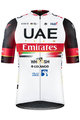 GOBIK Tricou de ciclism cu mânecă scurtă - UAE 2021 ODYSSEY - roșu/alb