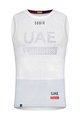 GOBIK Tricou de ciclism fără mâneci - UAE 2022 SECOND SKIN - alb