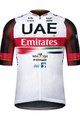 GOBIK Tricou de ciclism cu mânecă scurtă - UAE 2022 INFINITY WT - alb/negru/roșu