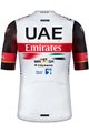 GOBIK Tricou de ciclism cu mânecă scurtă - UAE 2022 ODYSSEY - alb/roșu