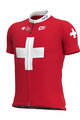 ALÉ Tricou de ciclism cu mânecă scurtă - GROUPAMA FDJ 2020 - alb/roșu