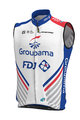 ALÉ Vestă de ciclism - GROUPAMA FDJ 2019 - albastru/alb/roșu