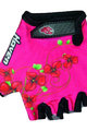 HAVEN Mănuși de ciclism fără degete - DREAM KIDS - roz/negru