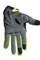HAVEN Mănuși cu degete lungi de ciclism - DEMO LONG - verde/negru