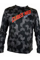 HAVEN Tricou de ciclism cu mânecă lungă de vară - CUBES NEO LONG MTB - negru