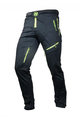 HAVEN Pantaloni de ciclism lungi fără bretele - ENERGIZER POLAR - verde/negru