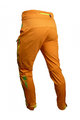HAVEN Pantaloni de ciclism lungi fără bretele - SINGLETRAIL LONG - portocaliu