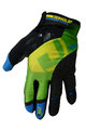 HAVEN Mănuși cu degete lungi de ciclism - SINGLETRAIL LONG - negru/verde