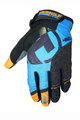 HAVEN Mănuși cu degete lungi de ciclism - SINGLETRAIL LONG - negru/albastru