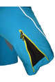HAVEN Pantaloni scurți de ciclism fără bretele - SINGLETRAIL LADY - albastru