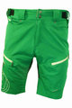 HAVEN Pantaloni scurți de ciclism fără bretele - NAVAHO SLIMFIT - verde