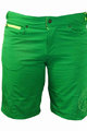 HAVEN Pantaloni scurți de ciclism fără bretele - AMAZON LADY - verde/galben
