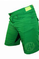 HAVEN Pantaloni scurți de ciclism fără bretele - AMAZON LADY - verde/galben