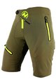 HAVEN Pantaloni scurți de ciclism fără bretele - ENERGY LADY - verde/galben
