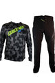 HAVEN Tricoul și pantalonii de ciclism MTB - CUBES NEO LONG - negru