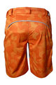 HAVEN Pantaloni scurți de ciclism fără bretele - CUBES NEO - portocaliu
