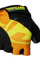 HAVEN Mănuși de ciclism fără degete - SINGLETRAIL - portocaliu/negru