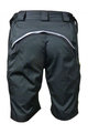 HAVEN Pantaloni scurți de ciclism fără bretele - NAVAHO SLIMFIT - negru/verde