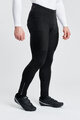 HOLOKOLO Pantaloni de ciclism lungi fără bretele - WINTER  - negru