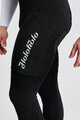 HOLOKOLO Pantaloni de ciclism lungi cu bretele - WINTER  - negru