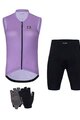 HOLOKOLO Mega set de ciclism - PURE LADY - negru/mov