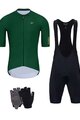 HOLOKOLO Mega set de ciclism - VICTORIOUS GOLD - verde/negru