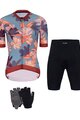 HOLOKOLO Mega set de ciclism - BLOOM ELITE LADY - multicolor/negru/maro
